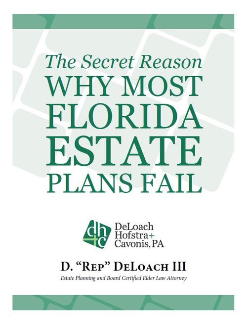 <i>The Secret Reason Why Most Florida Estate Plans Fail</i>
